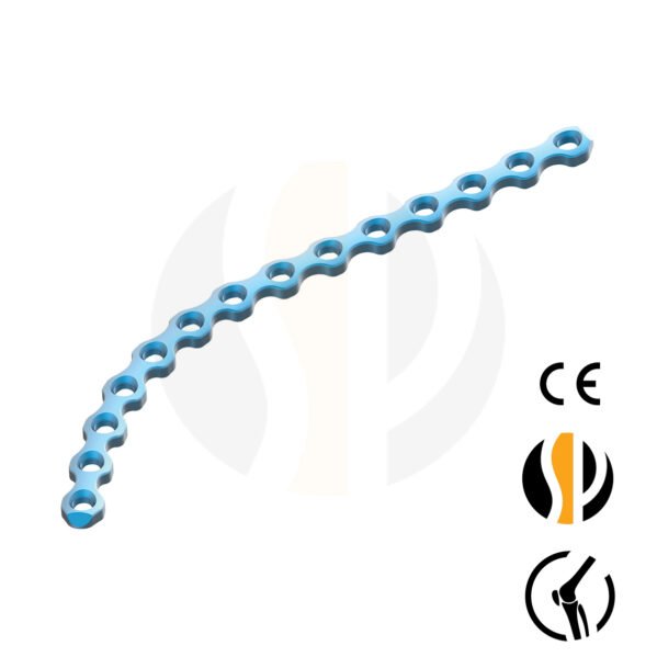 stahlmann pro - 3.5mm Locking “J” Reconstruction Plate with Coaxial Combi – Holes -