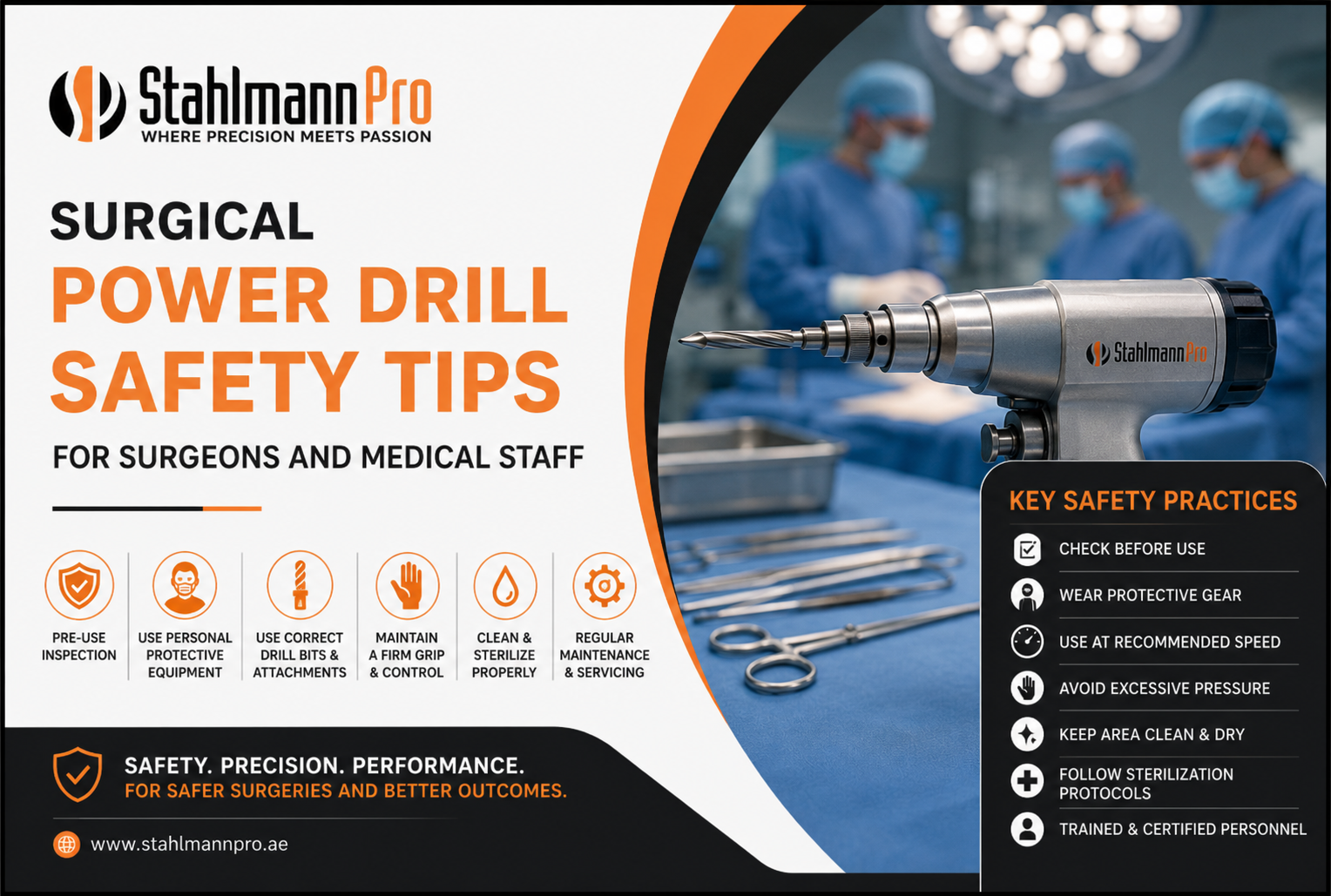 Surgical Power Drill Safety Tips for Surgeons and Medical Staff