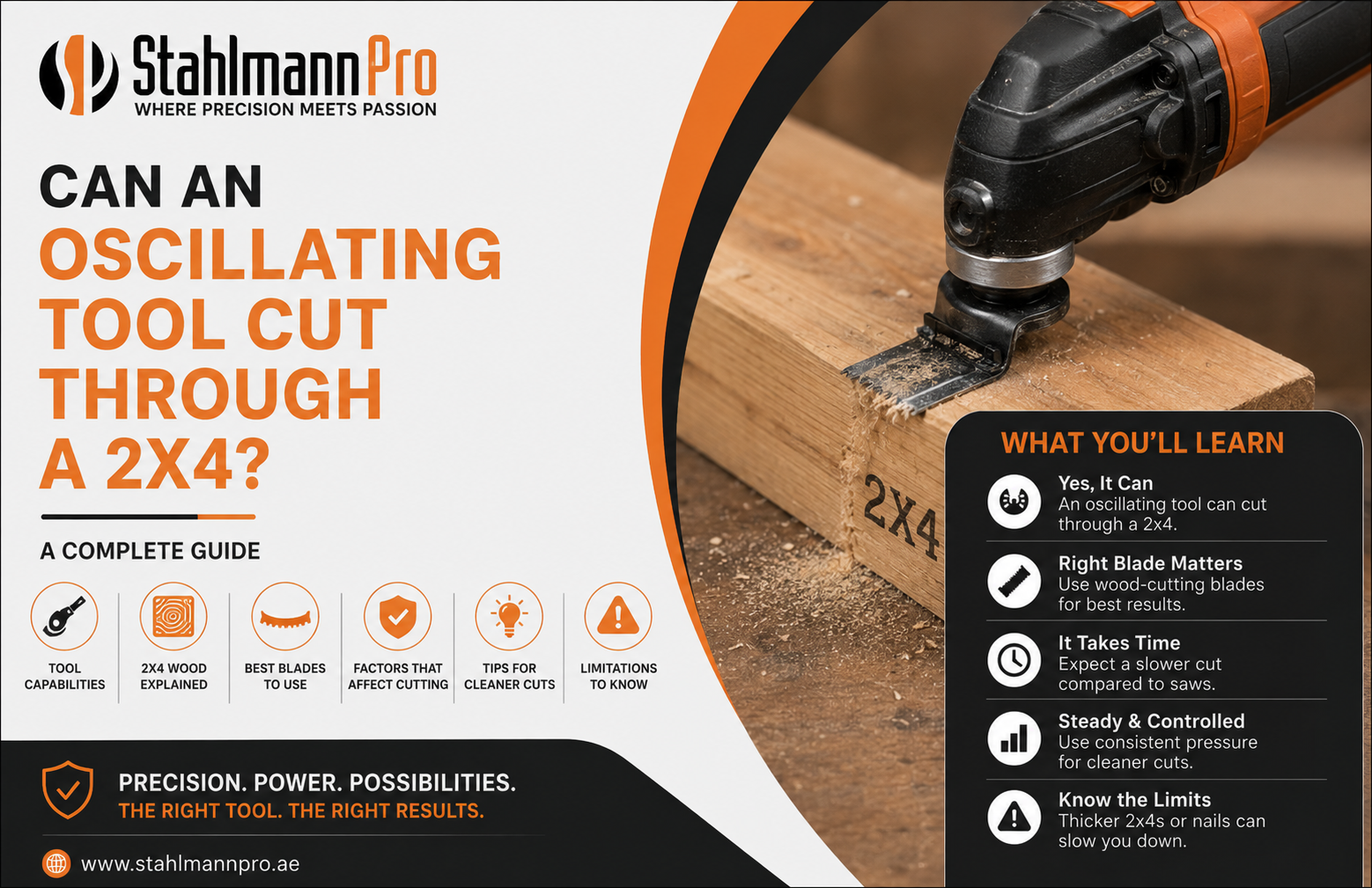 Can an Oscillating Tool Cut Through a 2x4?