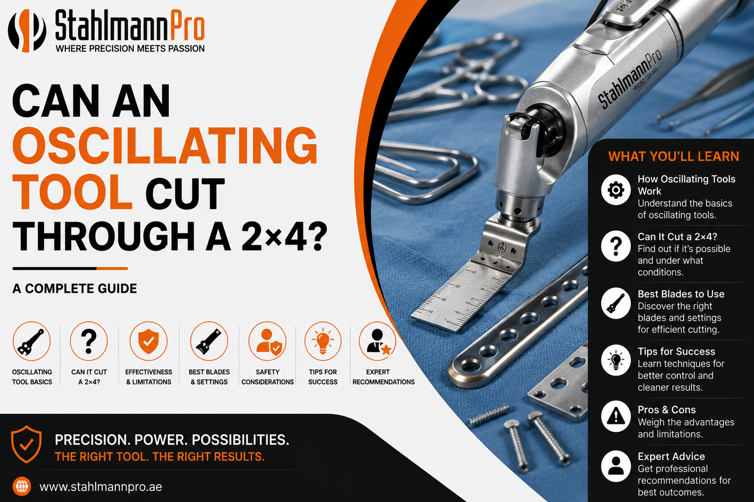 Can an Oscillating Tool Cut Through a 2×4?