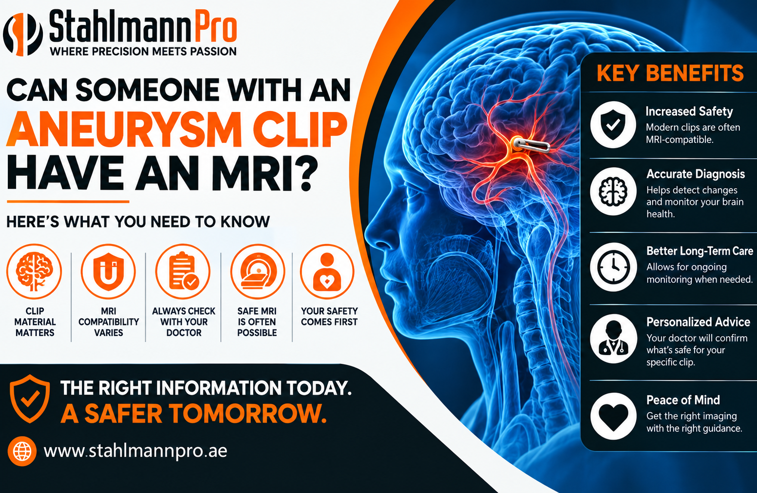 Can Someone With an Aneurysm Clip Have an MRI?